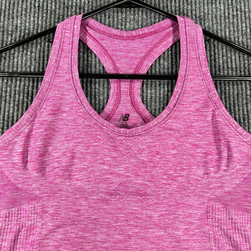 New Balance Tank Top Shirt Womens Medium Purple Sleeveless Workout Casual Run